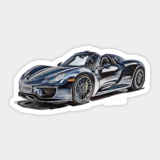 Porsche 918 Spider Sticker